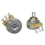 CTS 500-A61 Potmeter Logaritmisch Short bus Split shaft Dished back