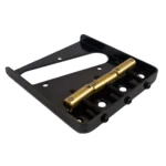 AxLabs Tele-Style Bridge with Brass Compensated Saddles Black