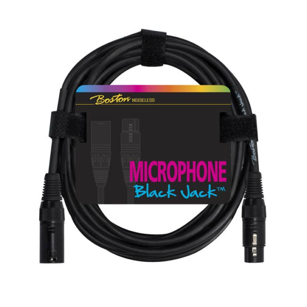Boston MC-220-10 Microfoonkabel 10m Black Jack